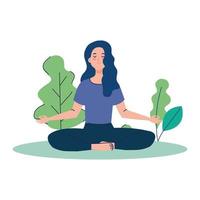 YOGA ALL'APERTO DISEGNO
